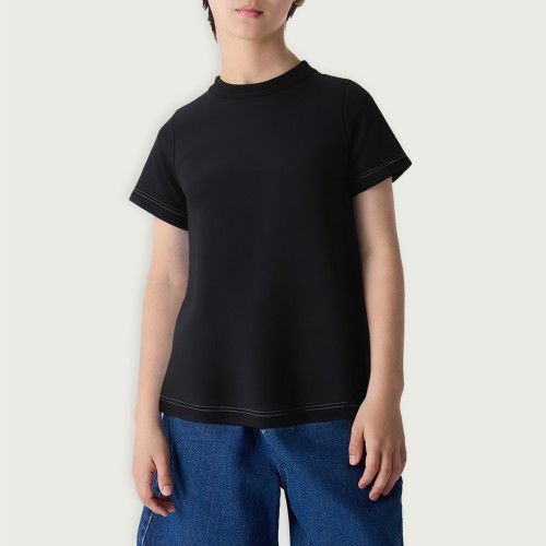 Boys' Cotton Breathable Round Neck Short Sleeve T-...
