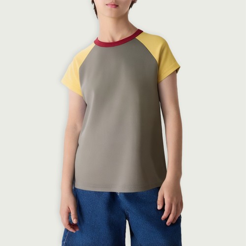 Breathable and comfortable round neck printed T-sh...