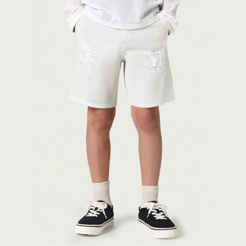 Boys' Slim Fit Cotton Denim Shorts