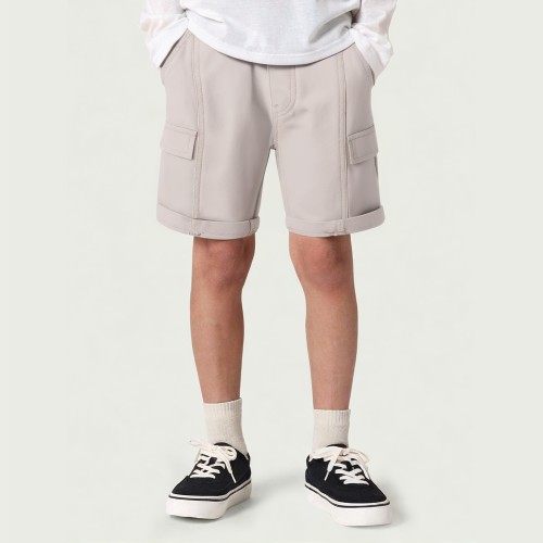 Summer new boys' cotton blended casual shorts