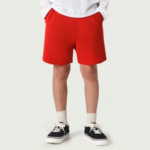 Children's solid color casual shorts for boys