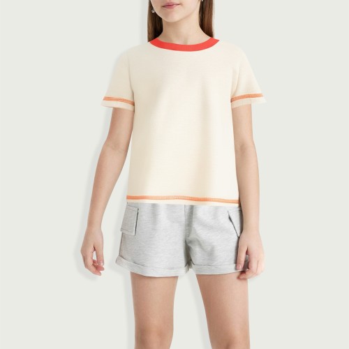 Breathable Anti-Pilling Character Printed Round Ne...