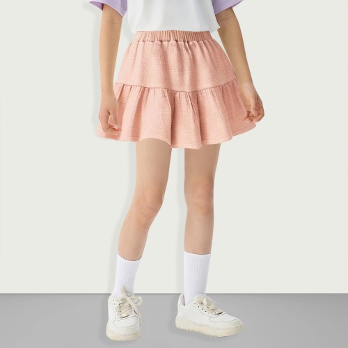 Baby Girls Solid Color Summer Sleeveless Straight ...