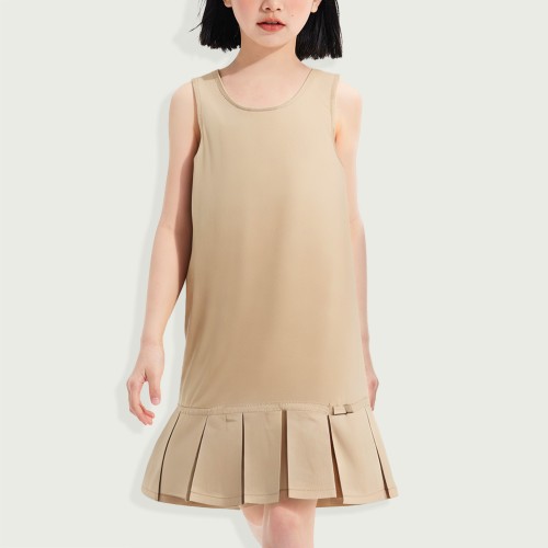 Girls Ruffle Hem Pullover with Ribbon