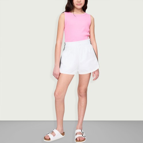 Girls Woven Colorful Shorts Lightweight and Breath...