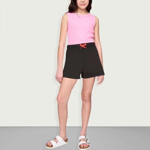 Girls Soft Knit Pull-On Shorts