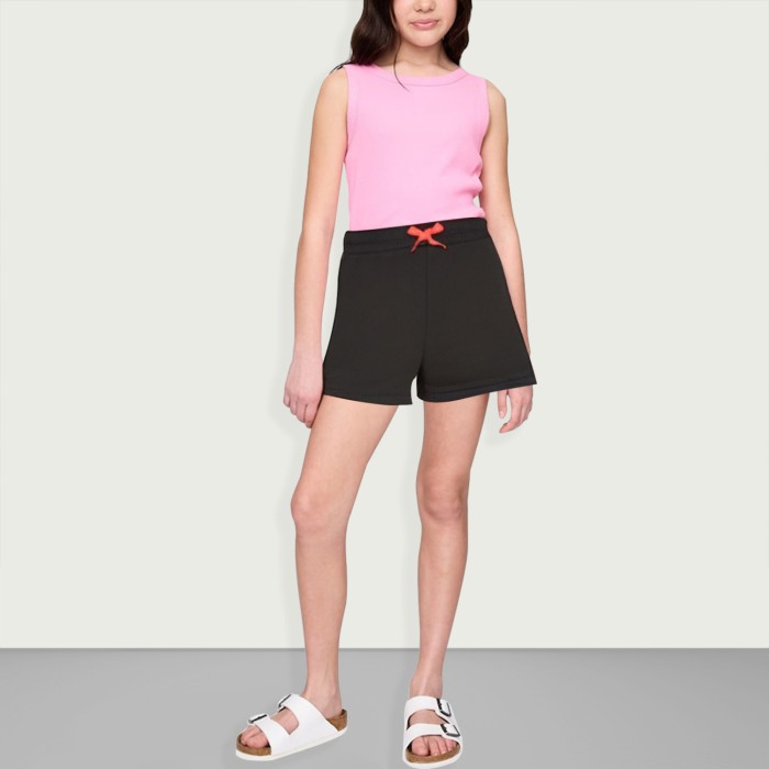 Girls Soft Knit Pull-On Shorts